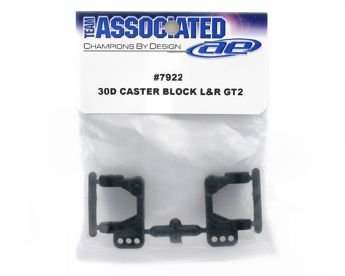 Team Associated 7922 Caster Blocks (2) 30 Degree Left & Right: 1/10 Truck