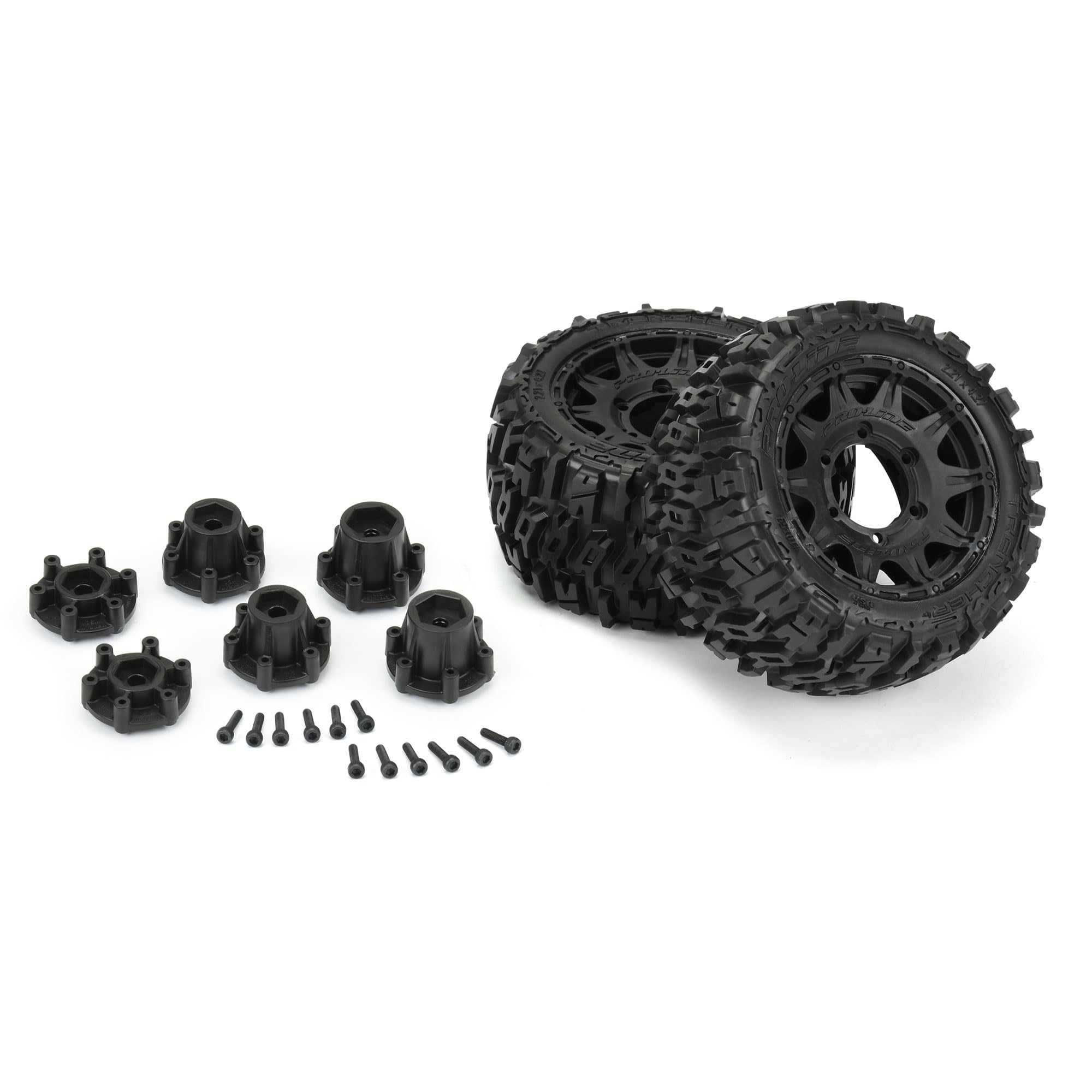 Pro-Line 1015910 Trencher LP 2.8" MTD Raid Black 6x30 F/R