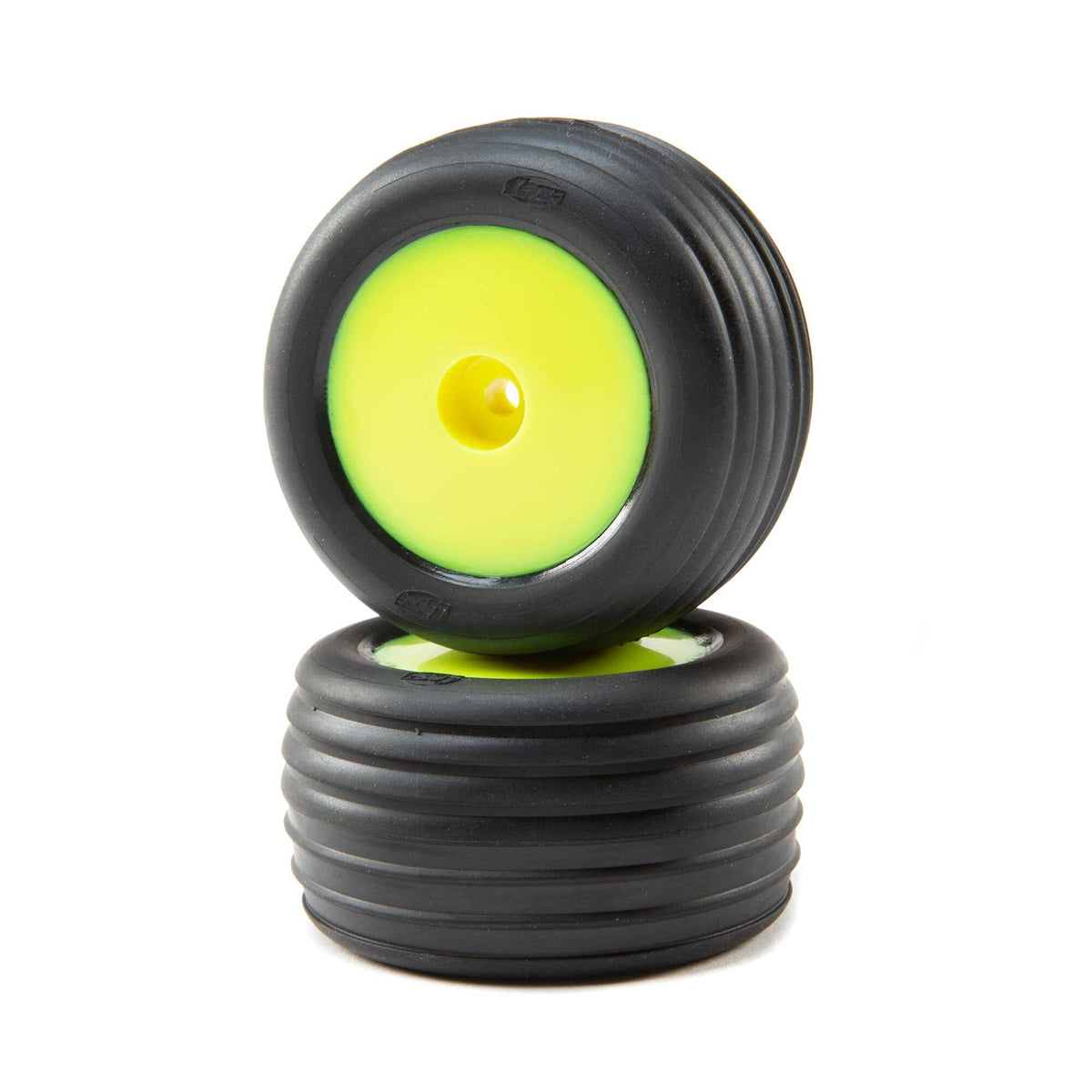 Losi LOS41010 Directional Tires,Front,Mounted,Yellow: Mini-T 2.0