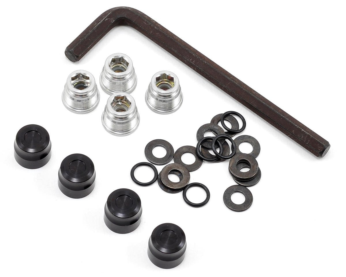 Gmade 70124 1.9 RH02 Wheel Hubs (Black) (4)