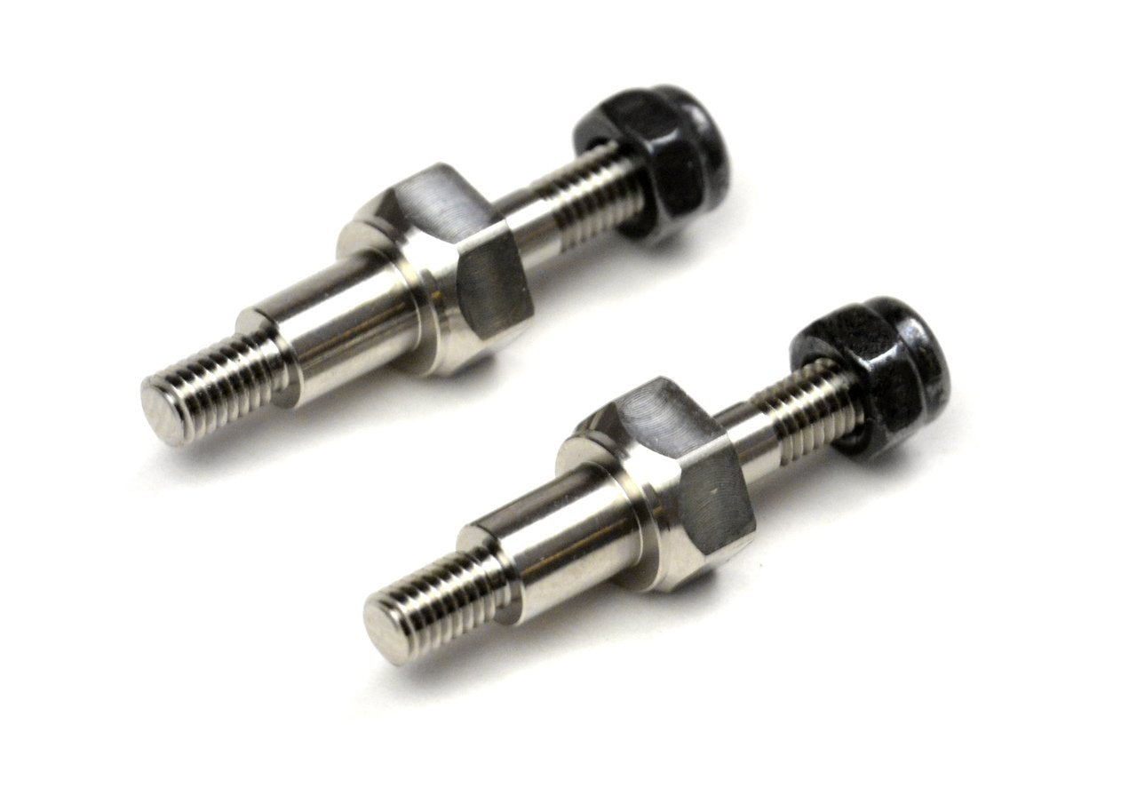 Exotek Racing 1704 B6 Front Titanium Quick Change Shock Posts, 1 pair
