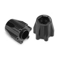 J Concepts JCO2400 Planetary Cap, Alum, Blk: Tribute Wheel (2)
