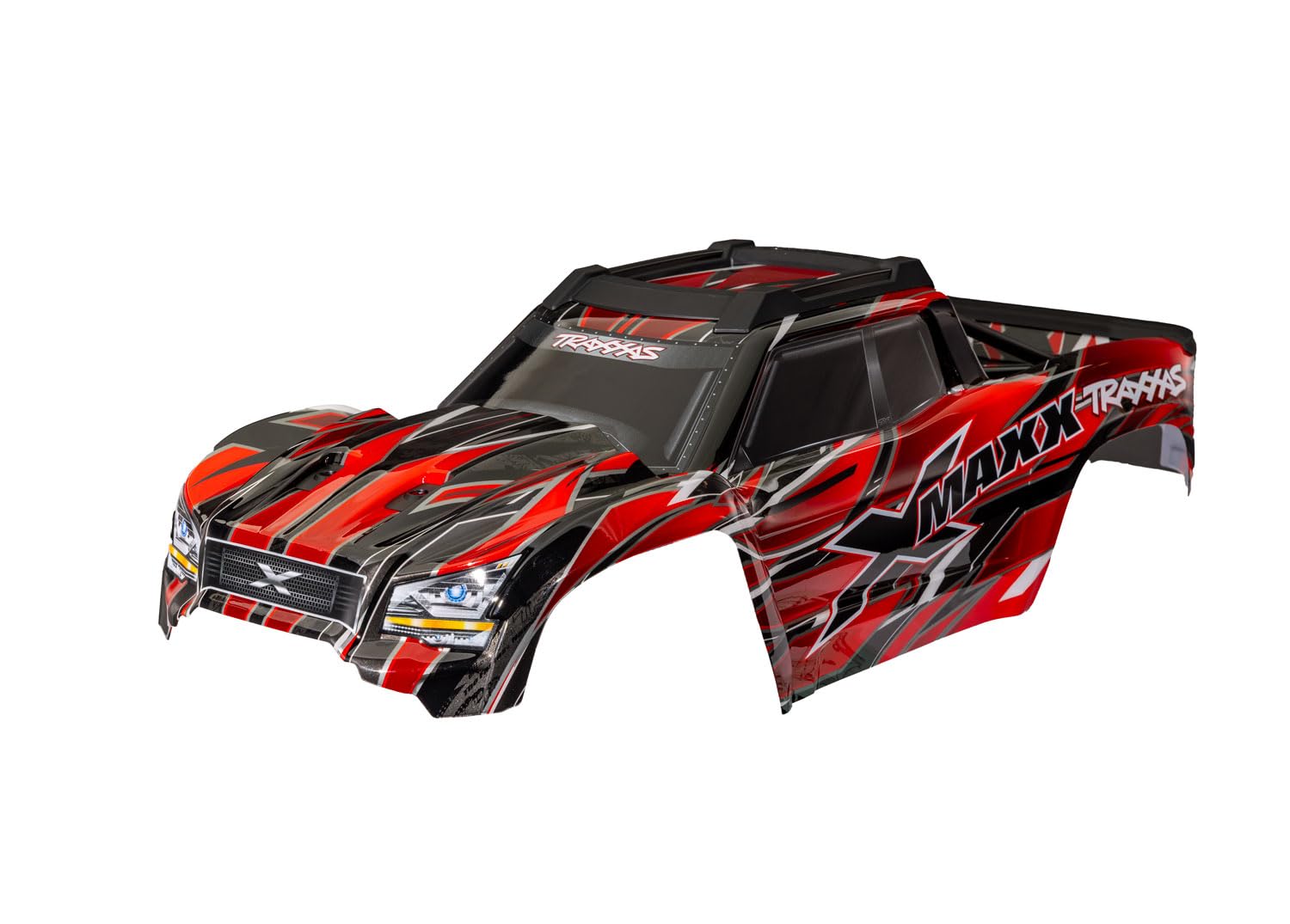 Traxxas 7867-RED Body Assembled, Red: X-Maxx