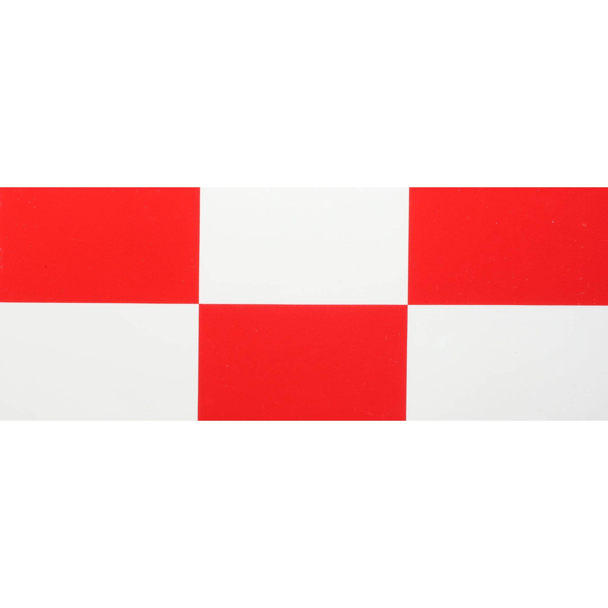 Hangar 9 U932 UltraCote, 1" Squares White/Red