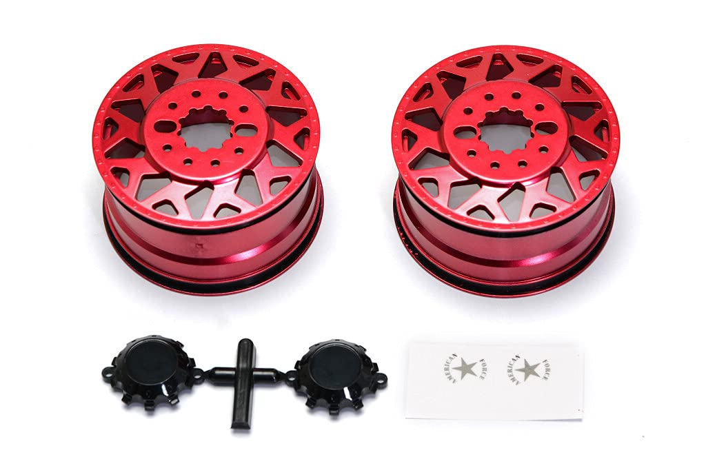 CEN Racing CD0601 American Force H01 CONTRA Wheel (Red, with Black Cap)