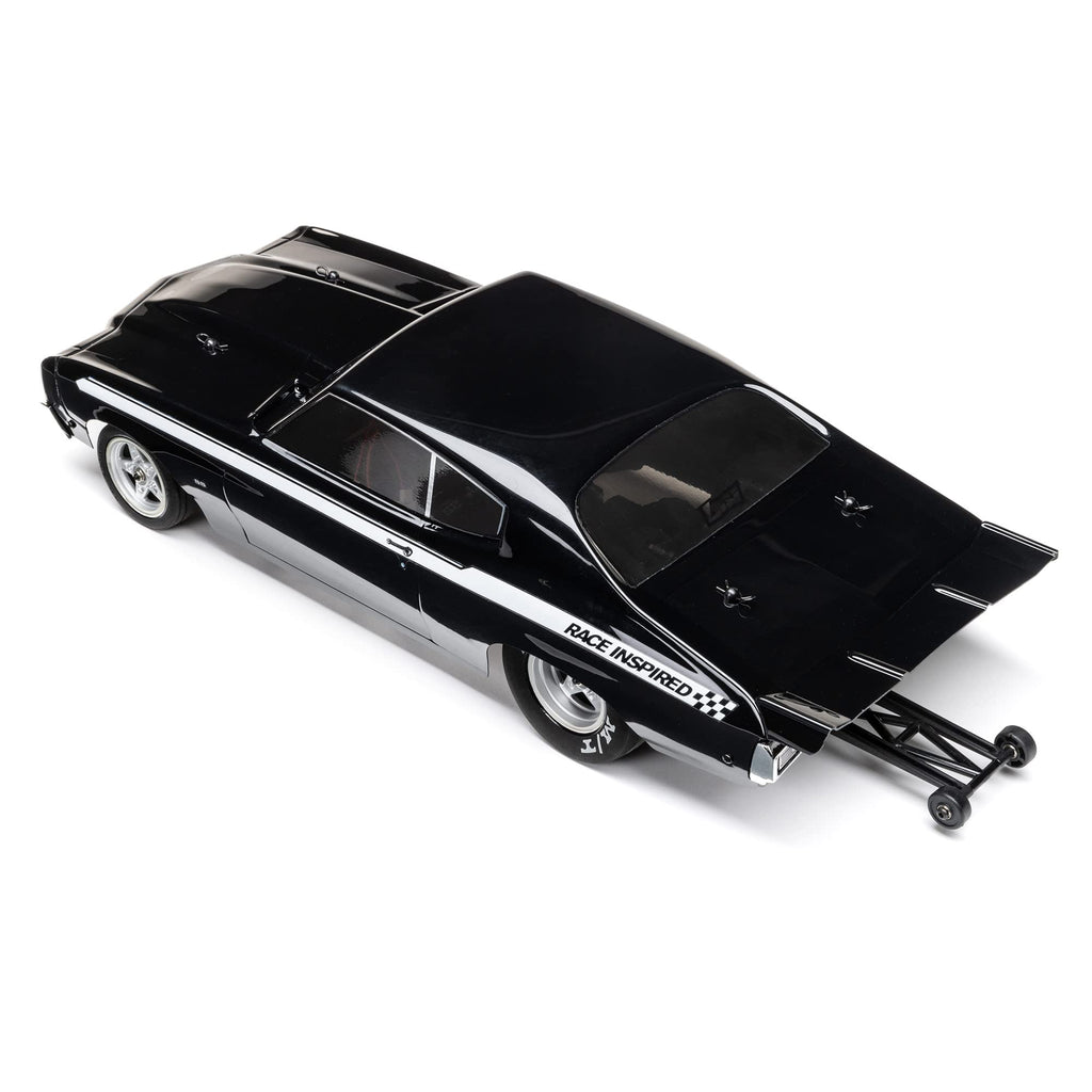 Losi LOS01023T2 1970 Chevelle 2WD Mini No Prep Drag Car Black