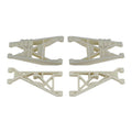 Associated 7806 Front and Rear Suspension Arms, white