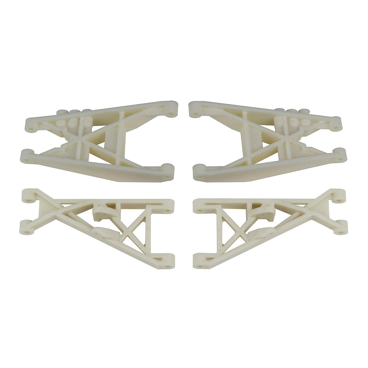 Associated 7806 Front and Rear Suspension Arms, white