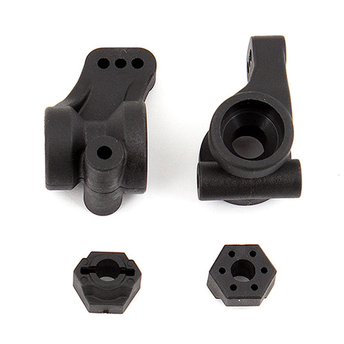 Team Associated 91418 Rear Hubs and Wheel Hexes: ProSC10,Trophy,Ref DB10
