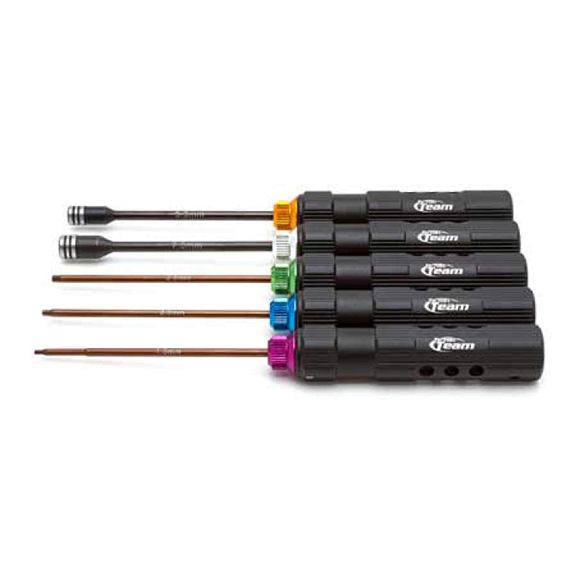 Team Associated 1519 FT Hex/Nut Driver Tool Set, 5pc.