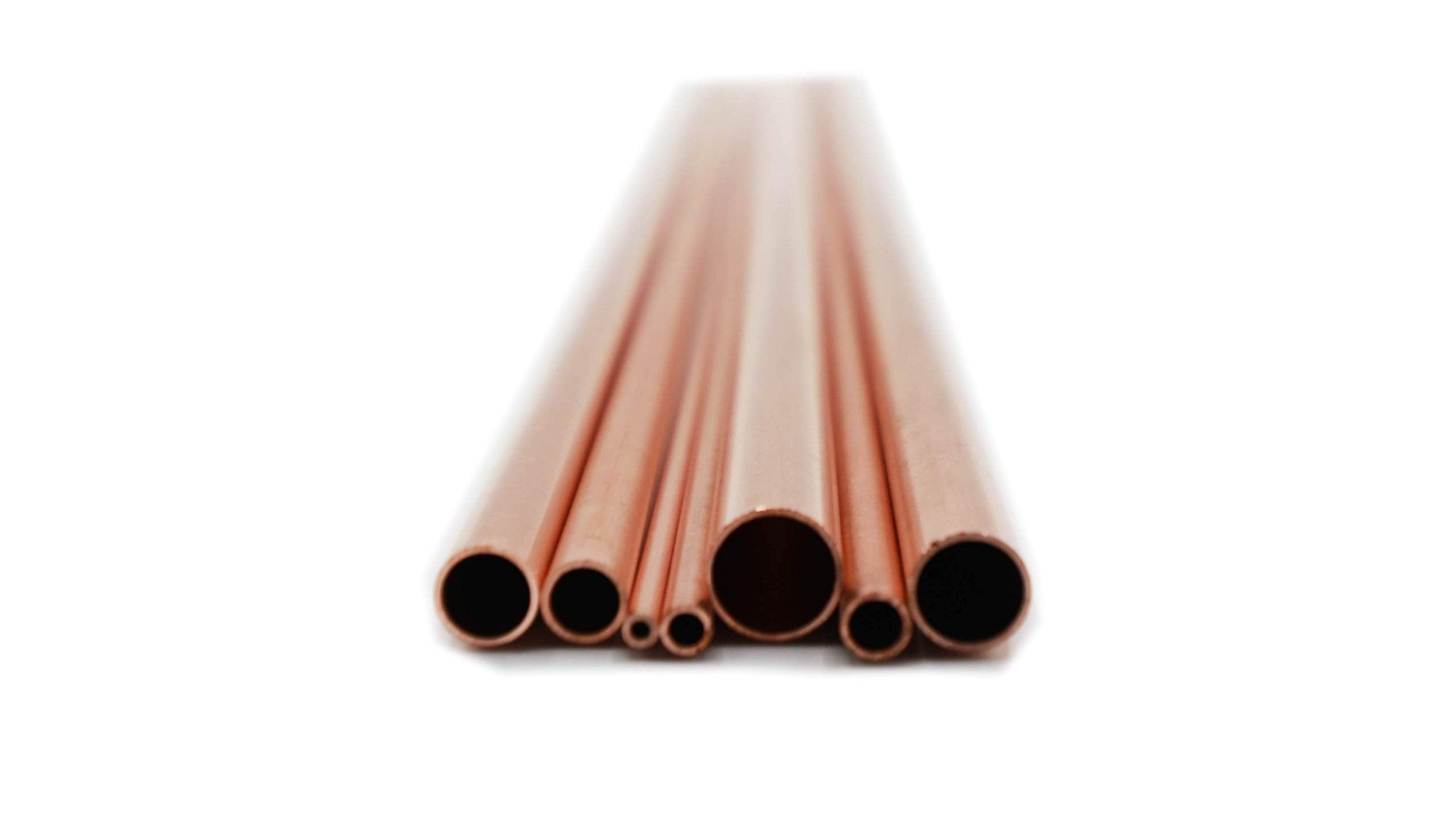 K & S Metals 3404 Round Copper Telescopic Tubing Assortment