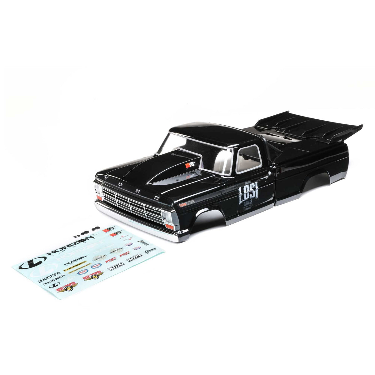 Losi LOS230093 68 F100 Body Set, Losi Garage: 22S Drag