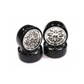 Integy C23239 Type II Complete Wheel/Tire Set Drift Racing (4)