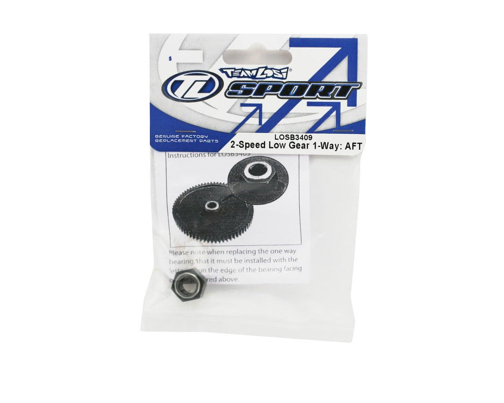 Losi LOSB3409 2-Speed Low Gear 1-Way: AFT, MGB