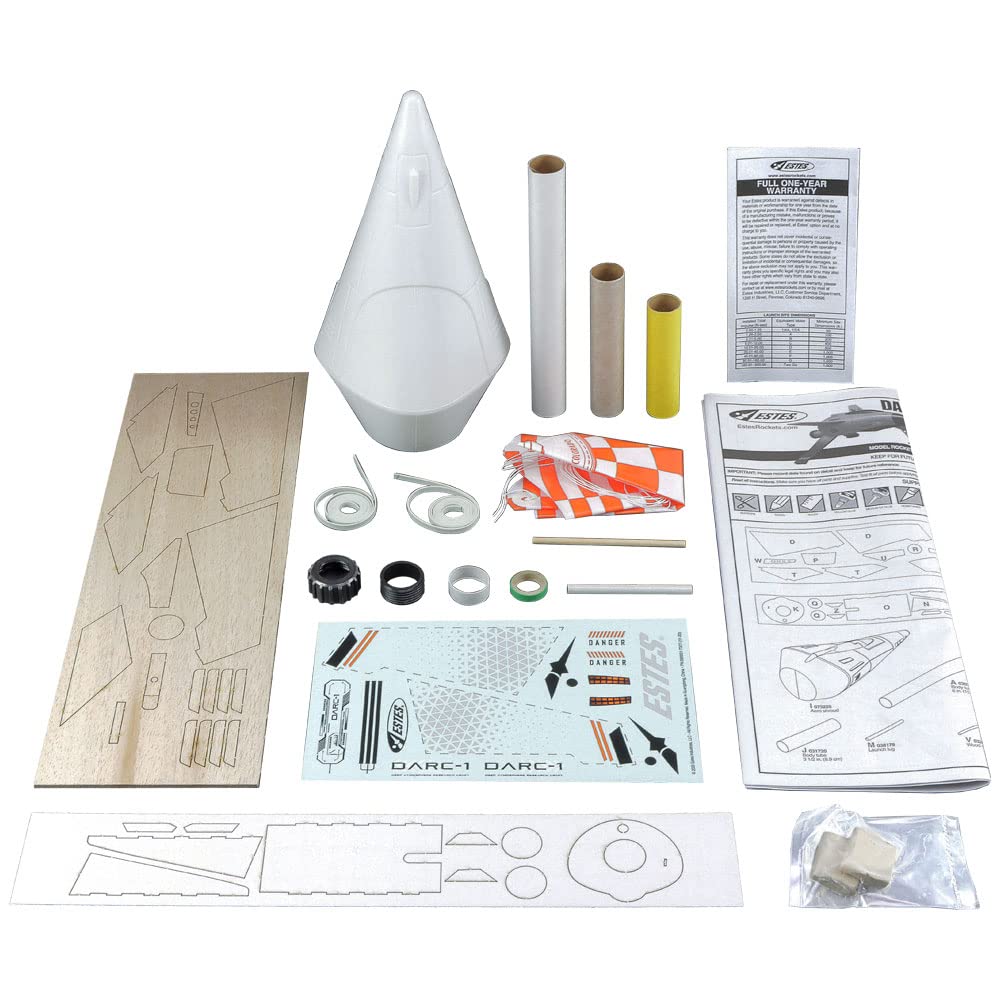 Estes 7307 Space Corps Darc-1 Model Rocket Kit