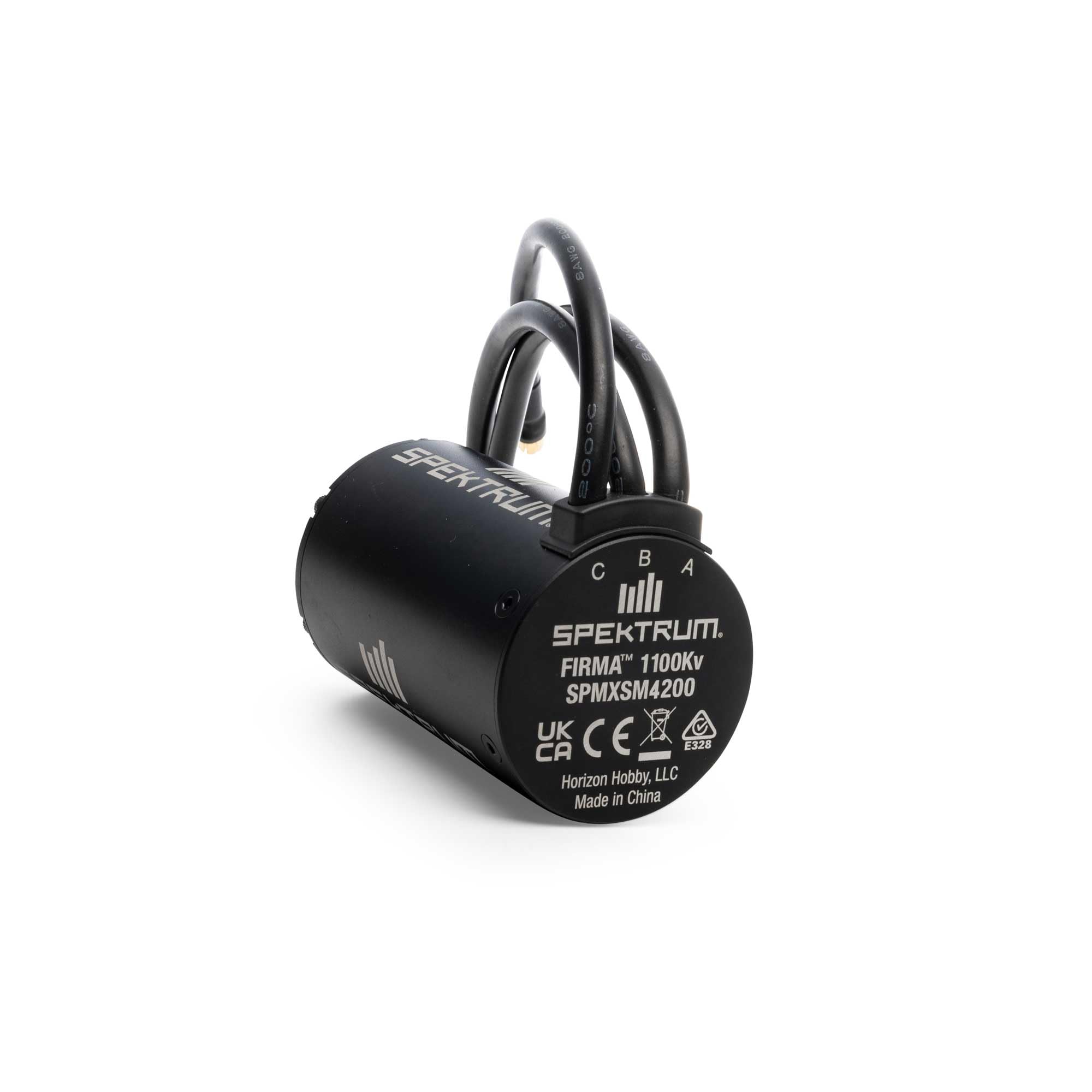 Spektrum XSM4200 Firma 5687 1100KV 4-Pole Brushless Motor: 8mm