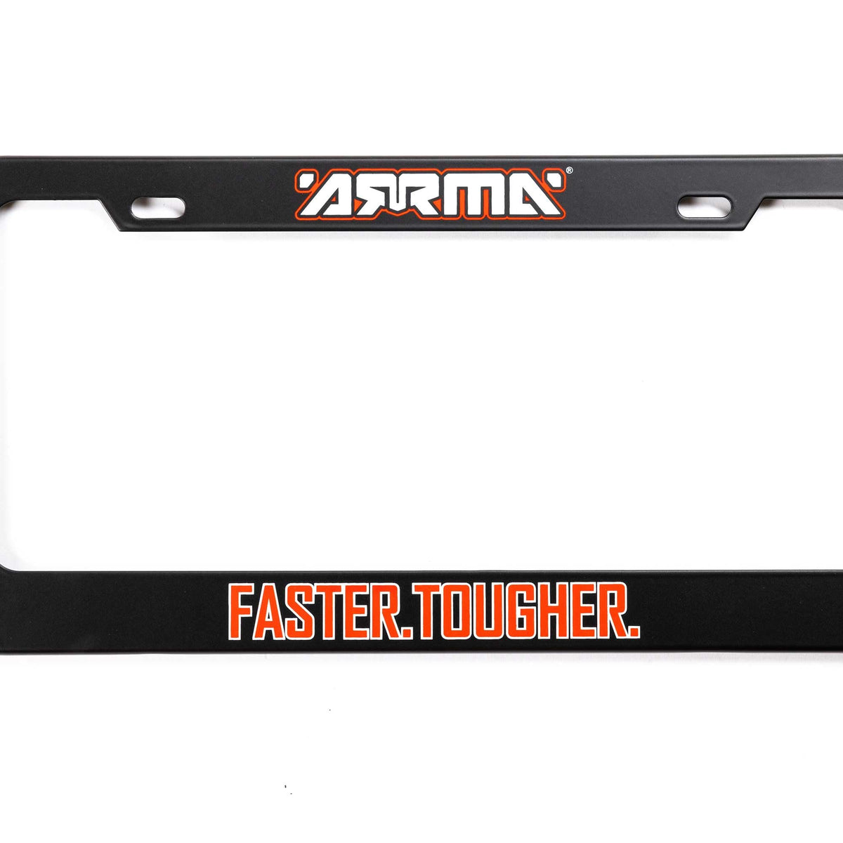 Arrma ARA-2319 ARRMA Faster. Tougher. License Plate Frame