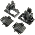 Tekno RC 6519B Bulkhead Set (front and Rear, revised): EB410