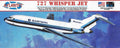 Atlantis A351 Boeing 727 Whisper Jet Plastic Model Kit 1/96