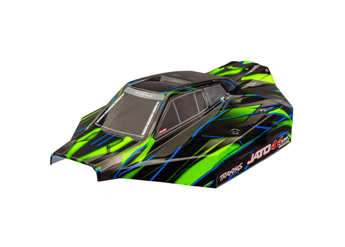 Traxxas 9060-GRN Body, Green: Jato 4x4 VXL