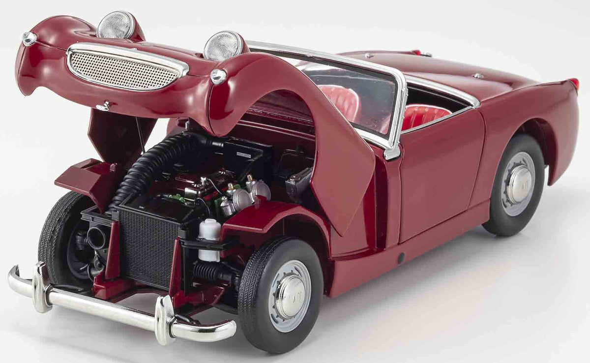 Kyosho KS08953R 1/18 Scale Austin Healey Sprite, Cherry Red