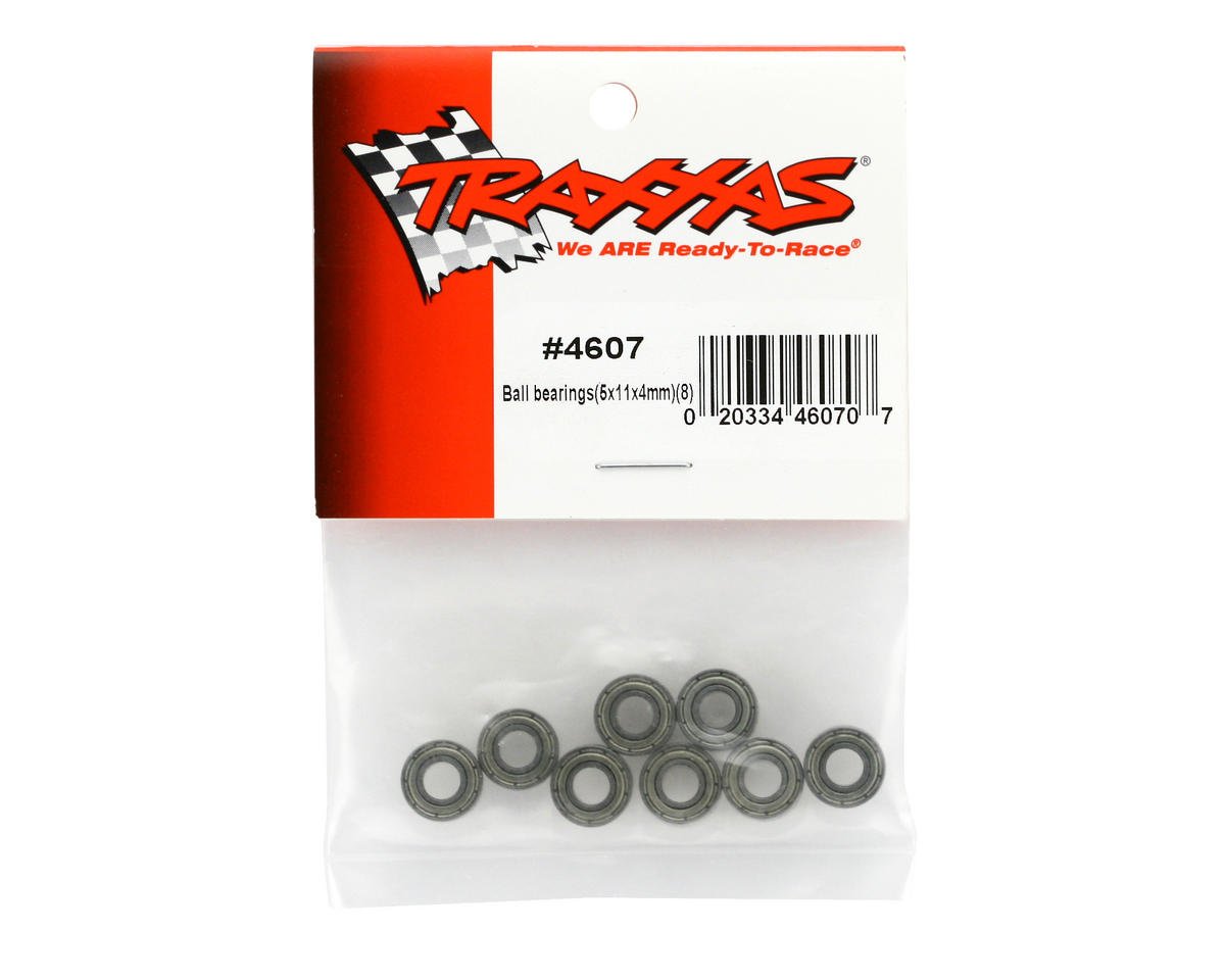 Traxxas 4607 Ball Bearings (8) 5x11x4mm