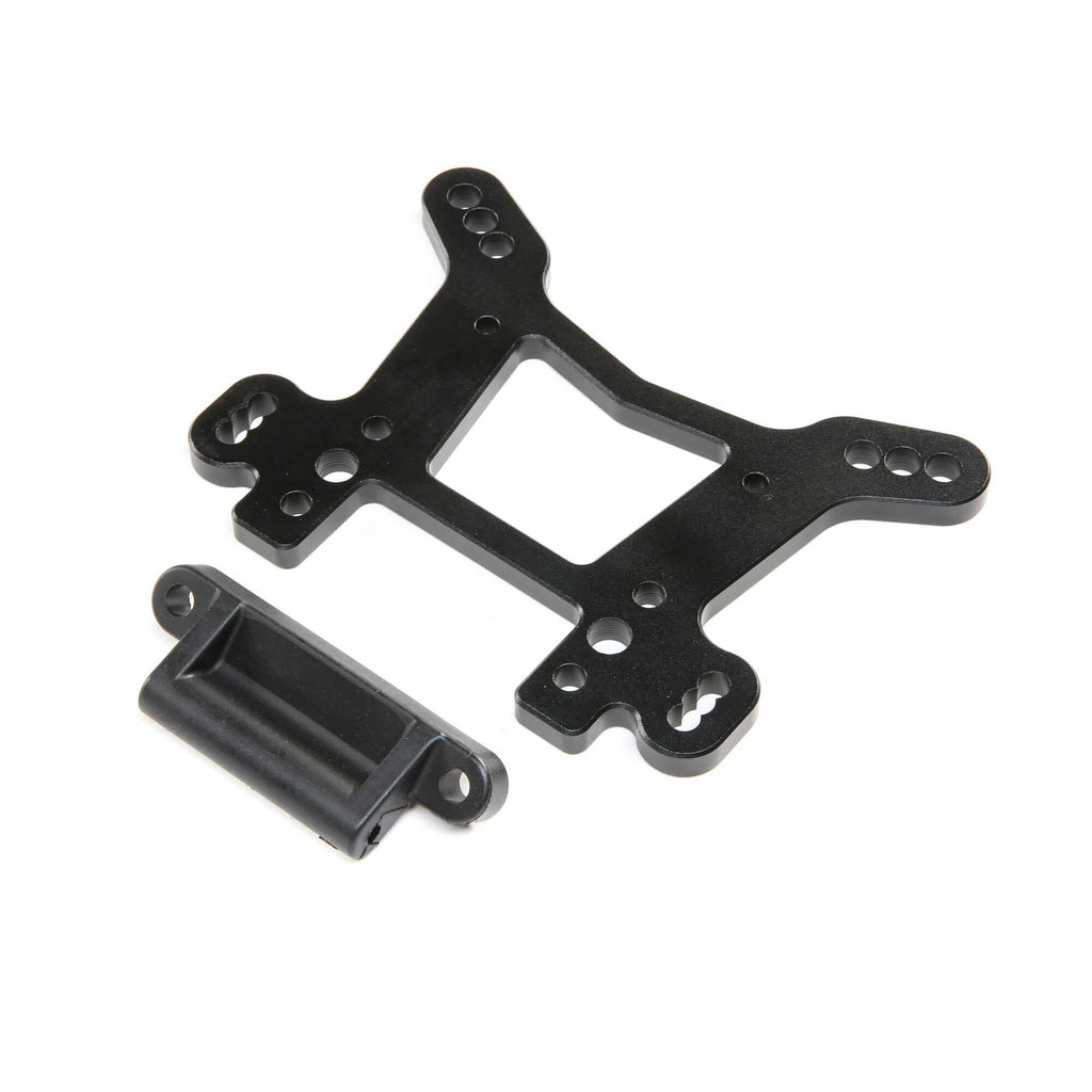 Losi LOS254063 Shock Tower, Front, Black, AL: DBXL-E 2.0