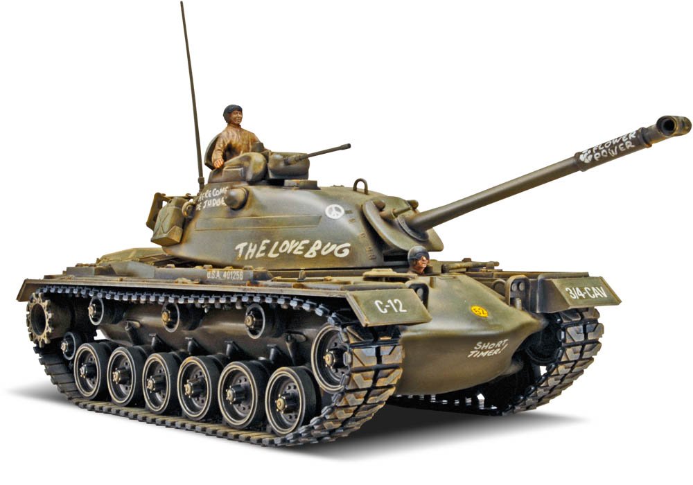 Revell 857853 1/35 M-48 A-2 Patton Tank Model