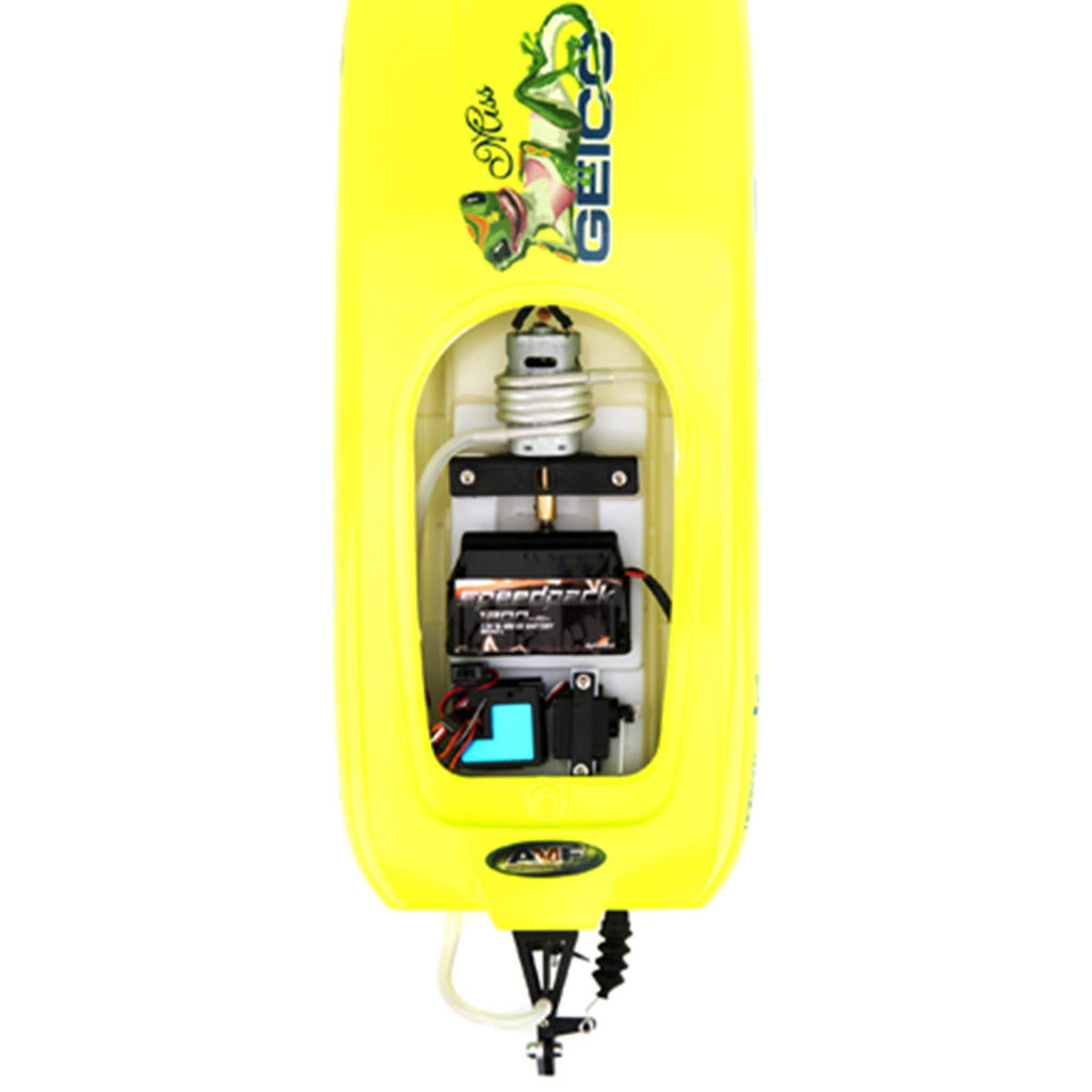 Pro Boat PRB08019 Miss Geico 17-inch Catamaran Brushed: RTR