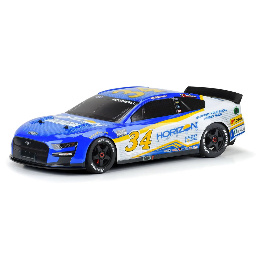 Arrma 410017 NO34 Ford Mustang NASCAR LE Body Infraction 6S BLX