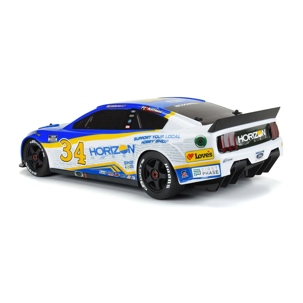 Arrma 410017 NO34 Ford Mustang NASCAR LE Body Infraction 6S BLX