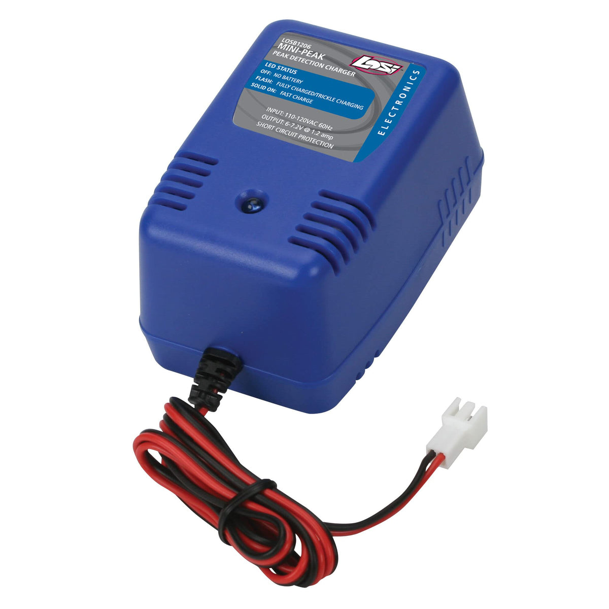 Losi LOSB1206 Mini-Peak AC Wall NiMH Battery Charger: 1/18