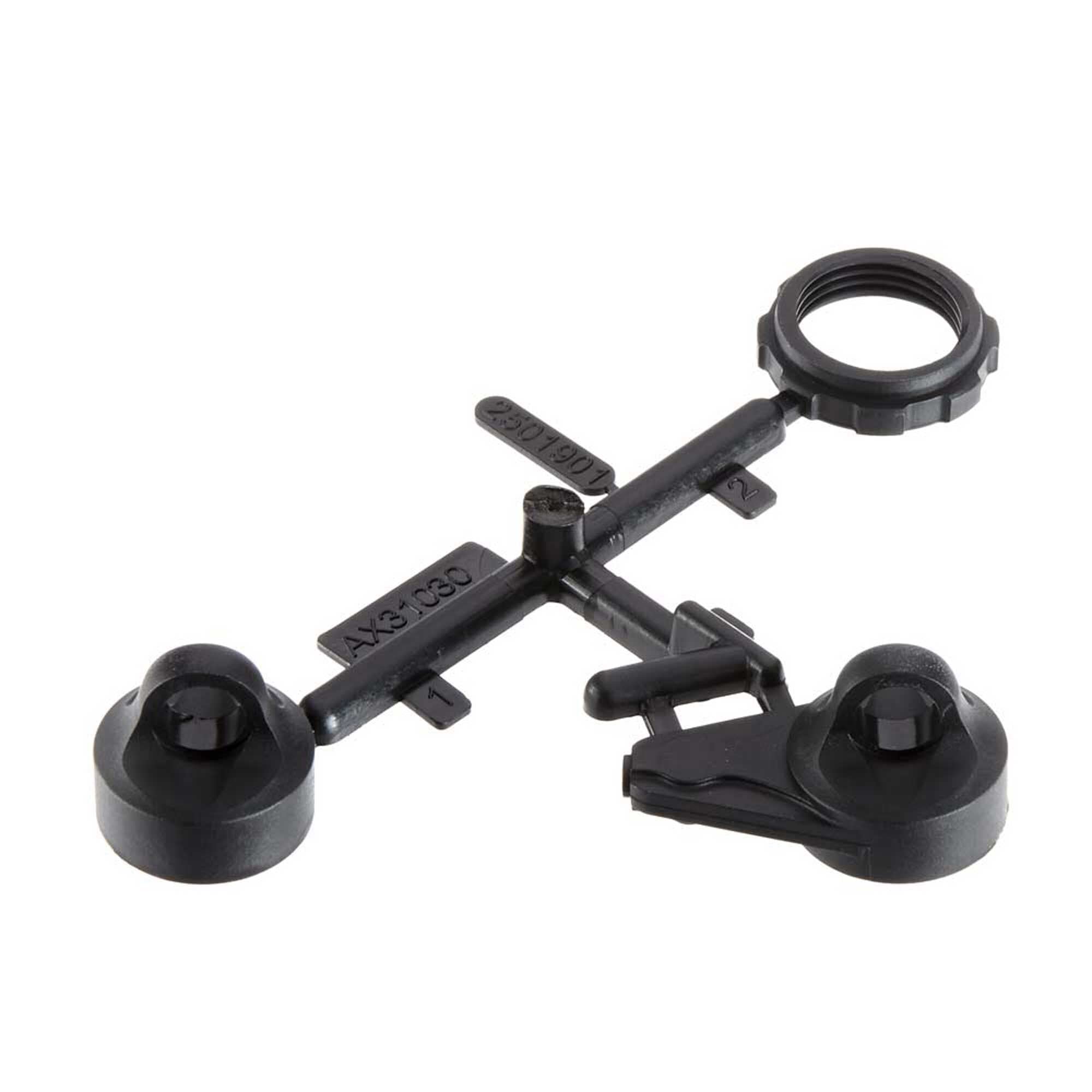 Axial AX31030 Big Bore Shock Cap Parts 16mm: 1/8 Yeti XL