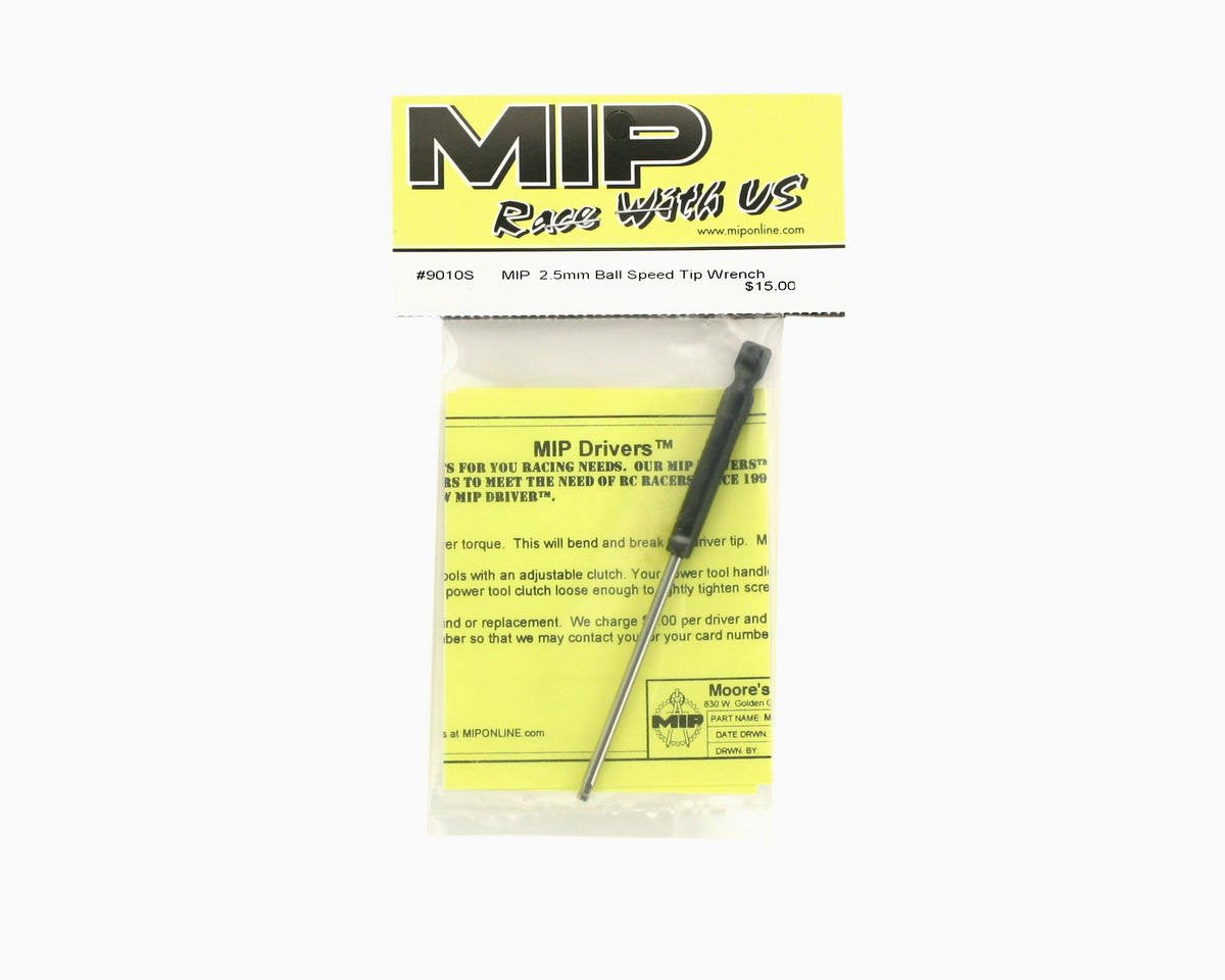 MIP 9010S Speed Tip 2.5mm Ball End Wrench