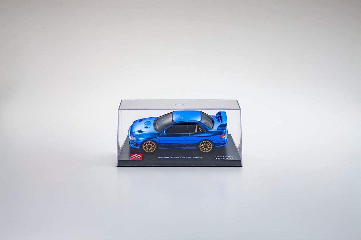 Kyosho MZP457CBL Subaru Impreza 22B-STi Chrome Blue ASC MA020 Body