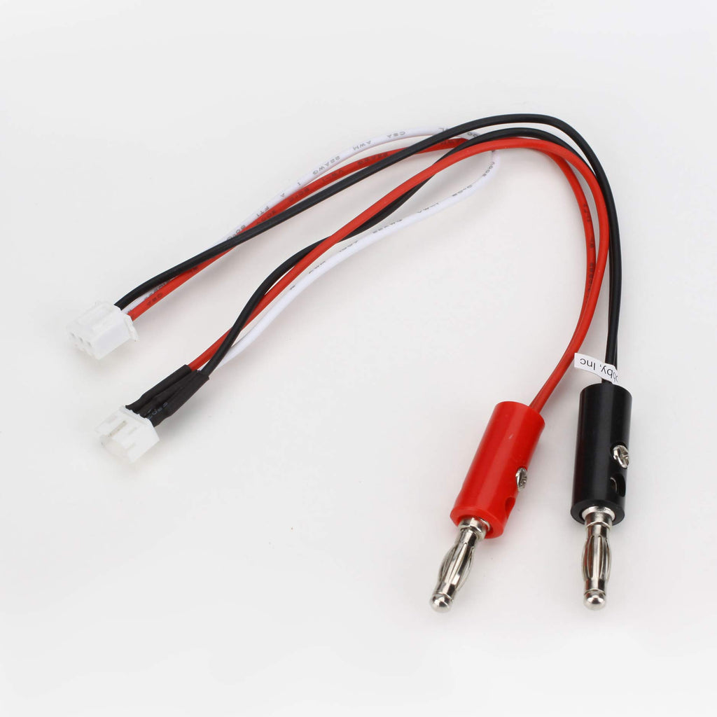 E-Flite EFLA700UM Charger Plug Adapter Wire Leads Banana Plugs to EFL E-Flite