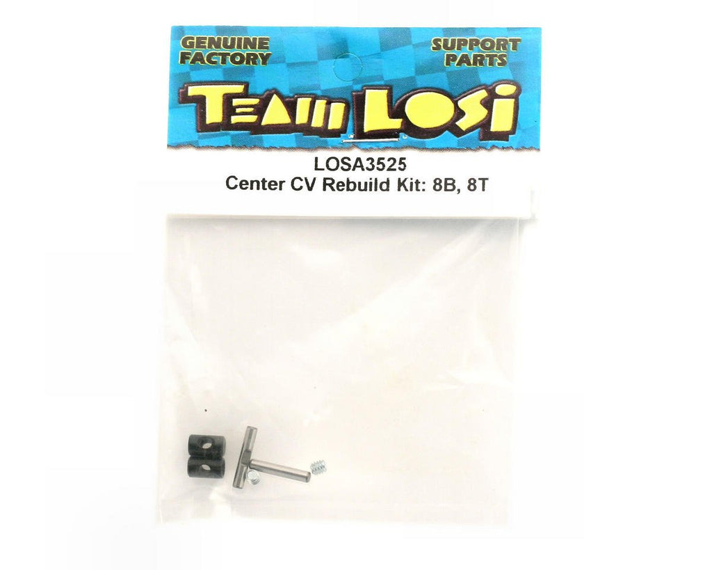 Losi LOSA3525 Center CV/CVD Drive-Shaft Rebuild Kit: 1/8 8ight & 8ight-T Eight-E