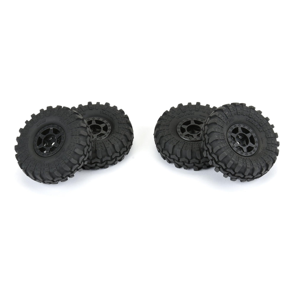 Pro-Line 1021410 1/24 1/24 Interco Super Swamper F/R 1.0" Tires MTD 7mm Black Holcomb (4)