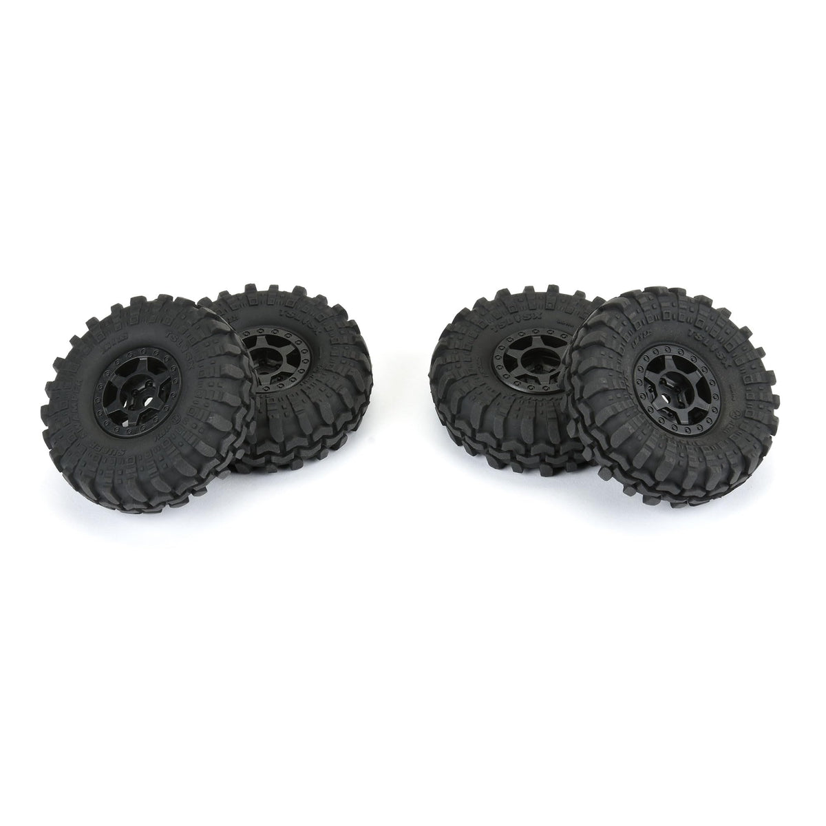 Pro-Line 1021410 1/24 1/24 Interco Super Swamper F/R 1.0" Tires MTD 7mm Black Holcomb (4)