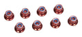 Kyosho 1-N4056FN-R Nut(M4x5.6) Flanged Nylon Steel