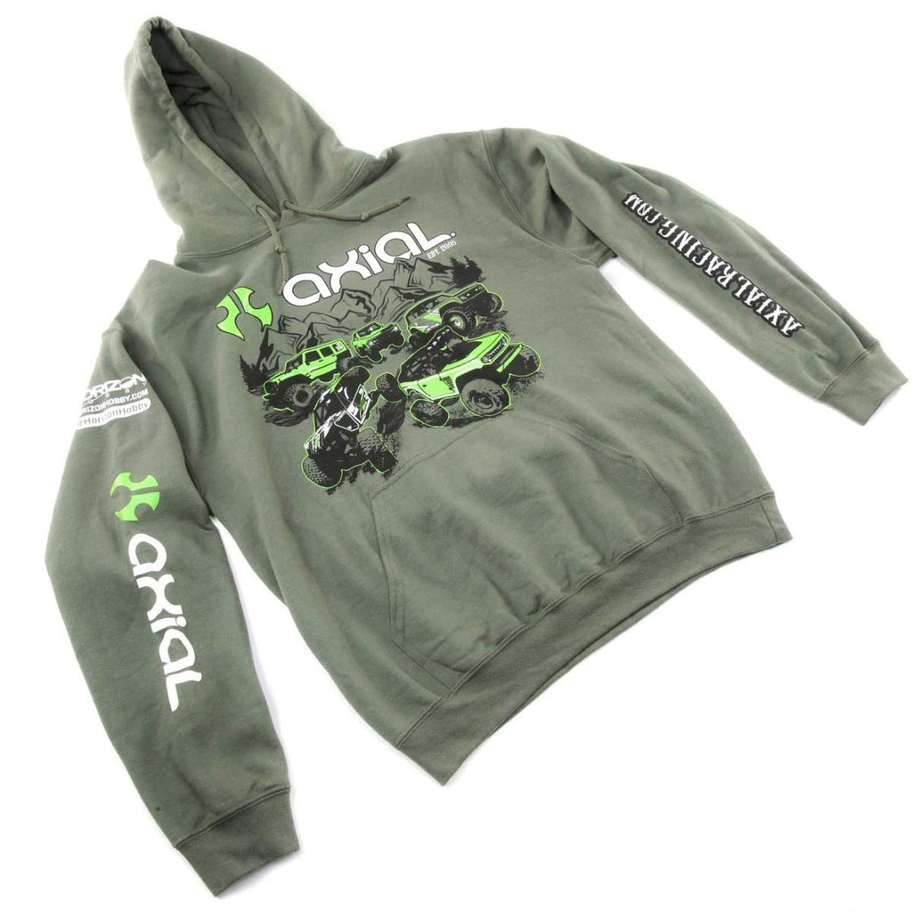 Axial AXIZ0027 Axial Green Hoodie Small