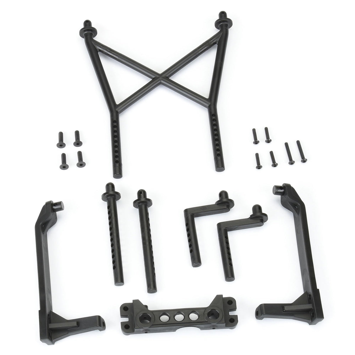 Pro-Line 640300 Extended Front and Rear Body Mounts for SCX6