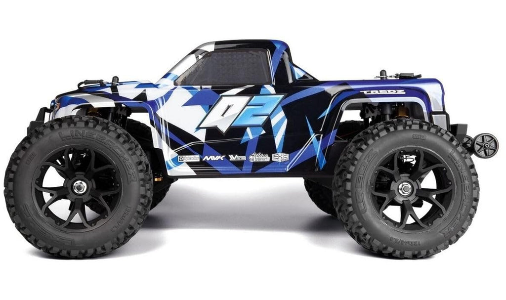 Maverick 150400 Quantum2 MT 1/10th Monster Truck - Blue