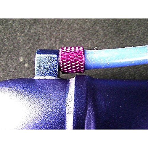 Hot Racing OF0207 Purple Alum. Fuel Line Retainers (6)