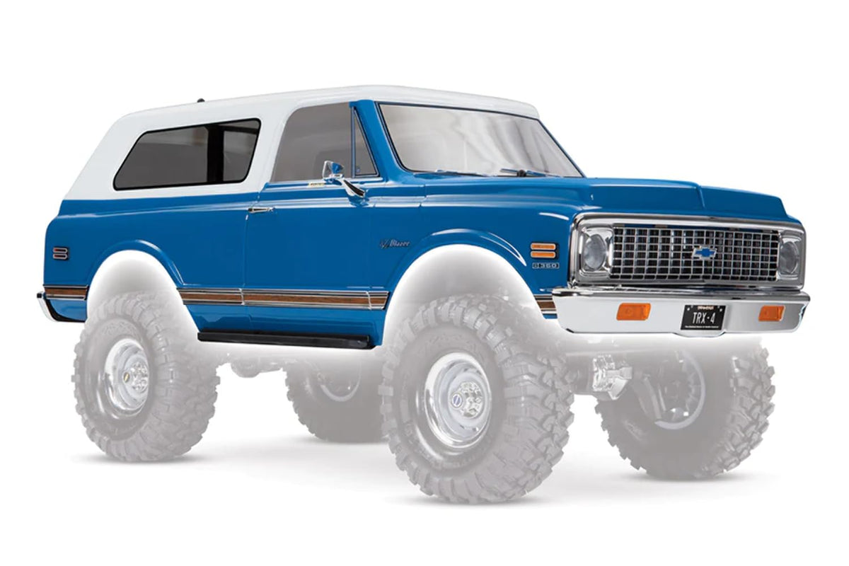 Traxxas 9111X Body, Chevrolet Blazer (1972), Complete Painted, Blue