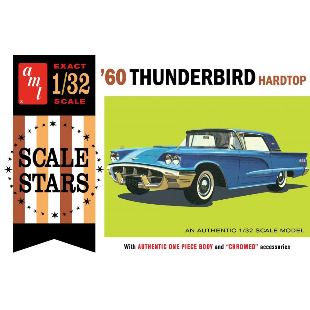 AMT 1135 1/32 1960 Ford Thunderbird Model Kit