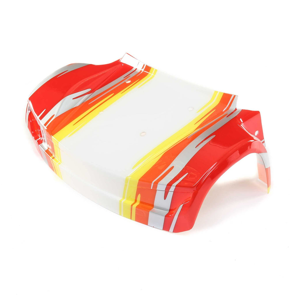 Losi LOS250028 Front Hood, Red: 1/6 Super Baja Rey