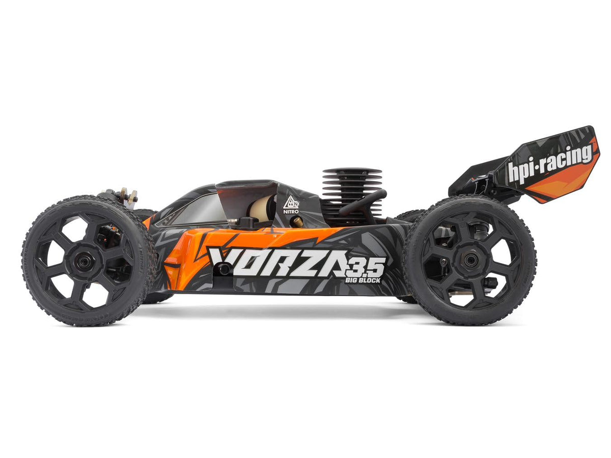 HPI Racing 160177 Vorza 3.5 Buggy, 1/8 4WD RTR Big Block Nitro w/2.4GHz Radio