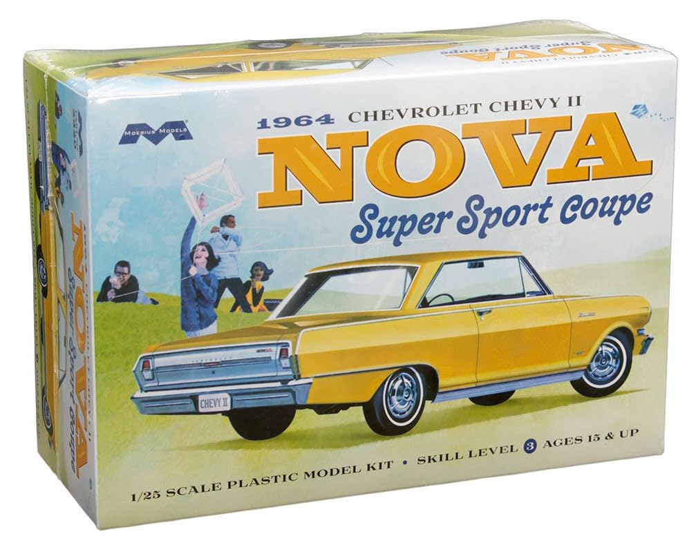 Moebius Models 2320 1/25 1964 Chevy Nova Super Sport Model Kit