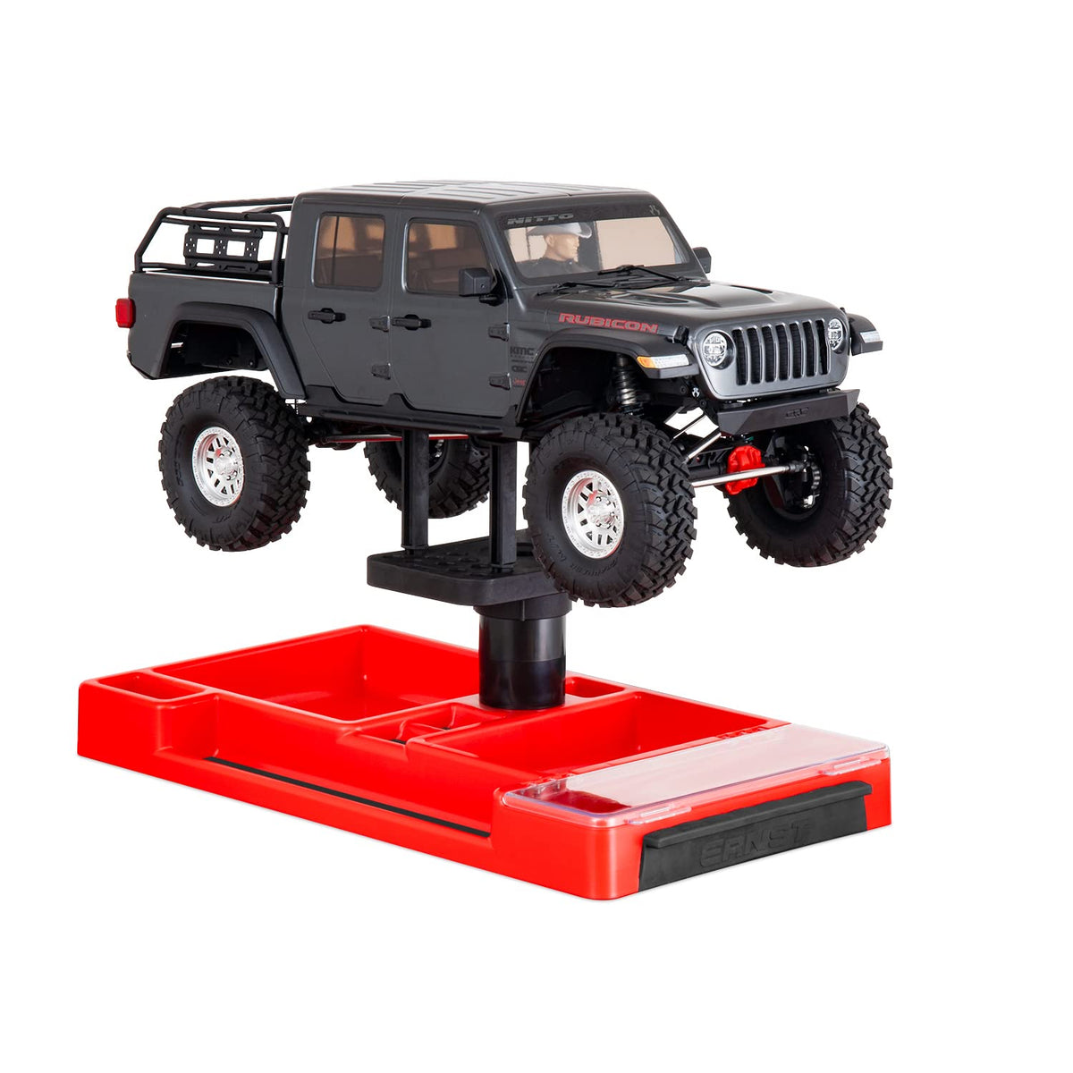 Ernst Manufacturing 180 Ultimate Hobby Stand Black & Red RC Model Work Stand